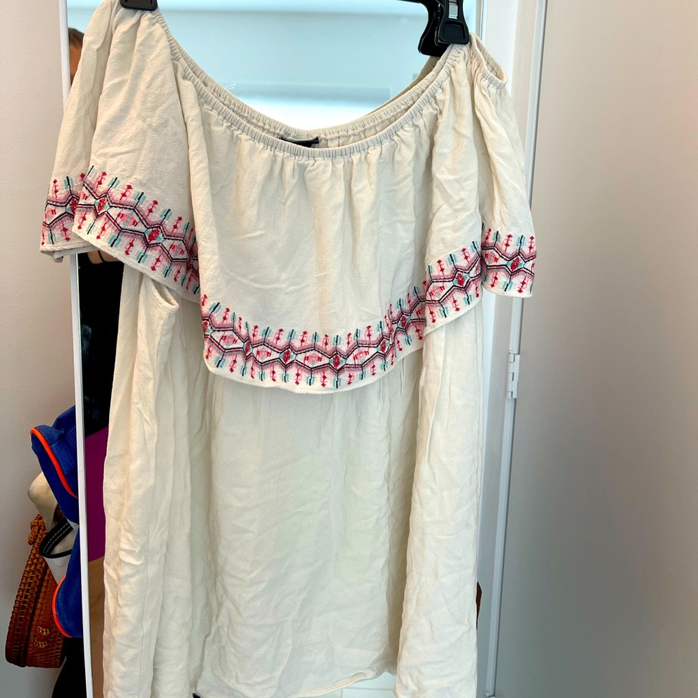 Off the shoulder blouse